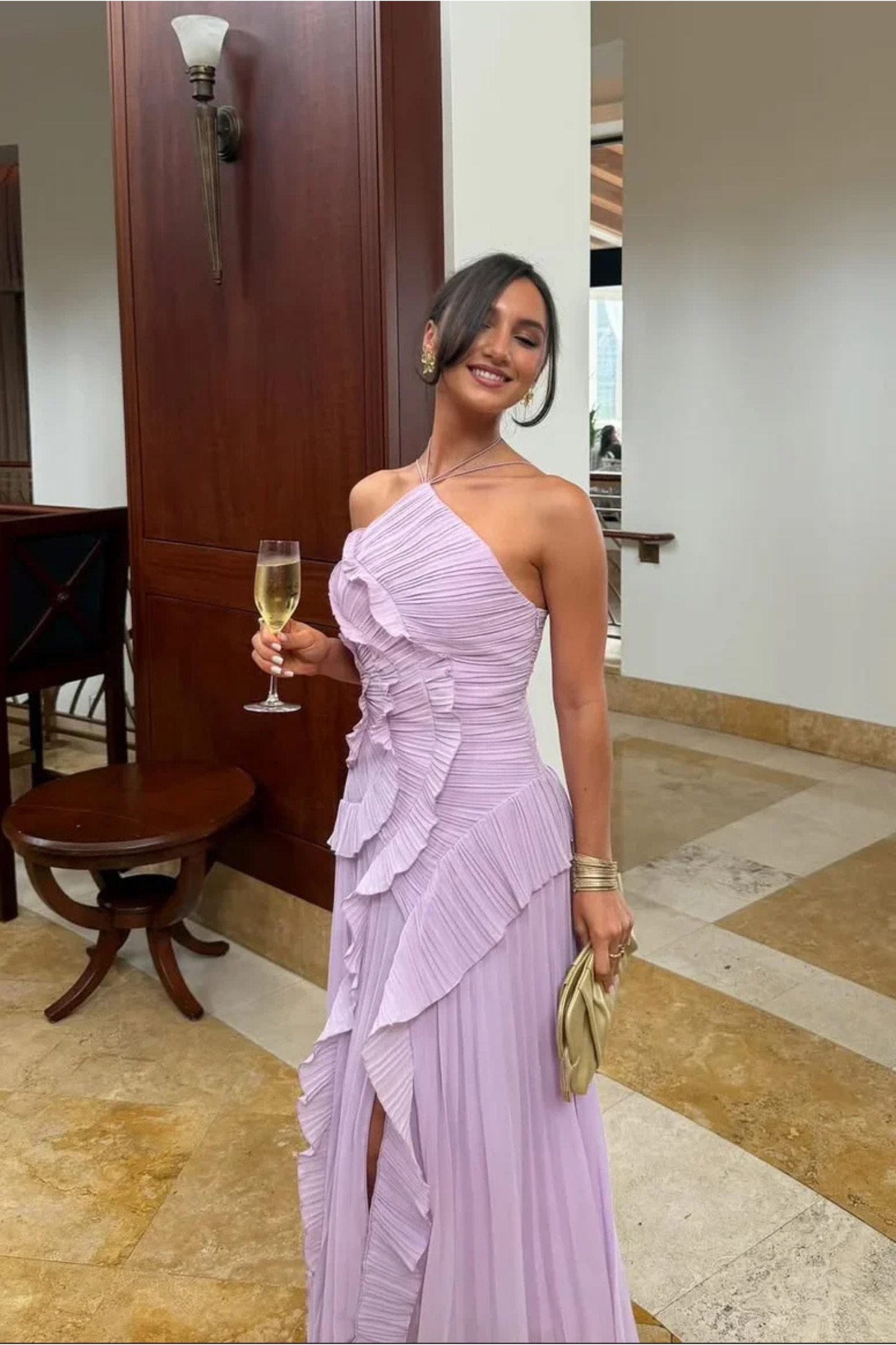 AVRA | Vestido Volantes