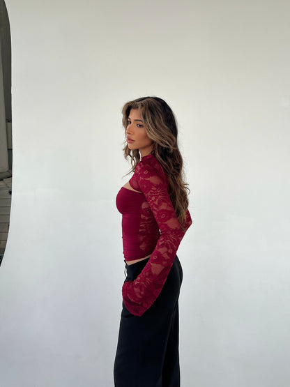 AVRA | Top Encaje Couture