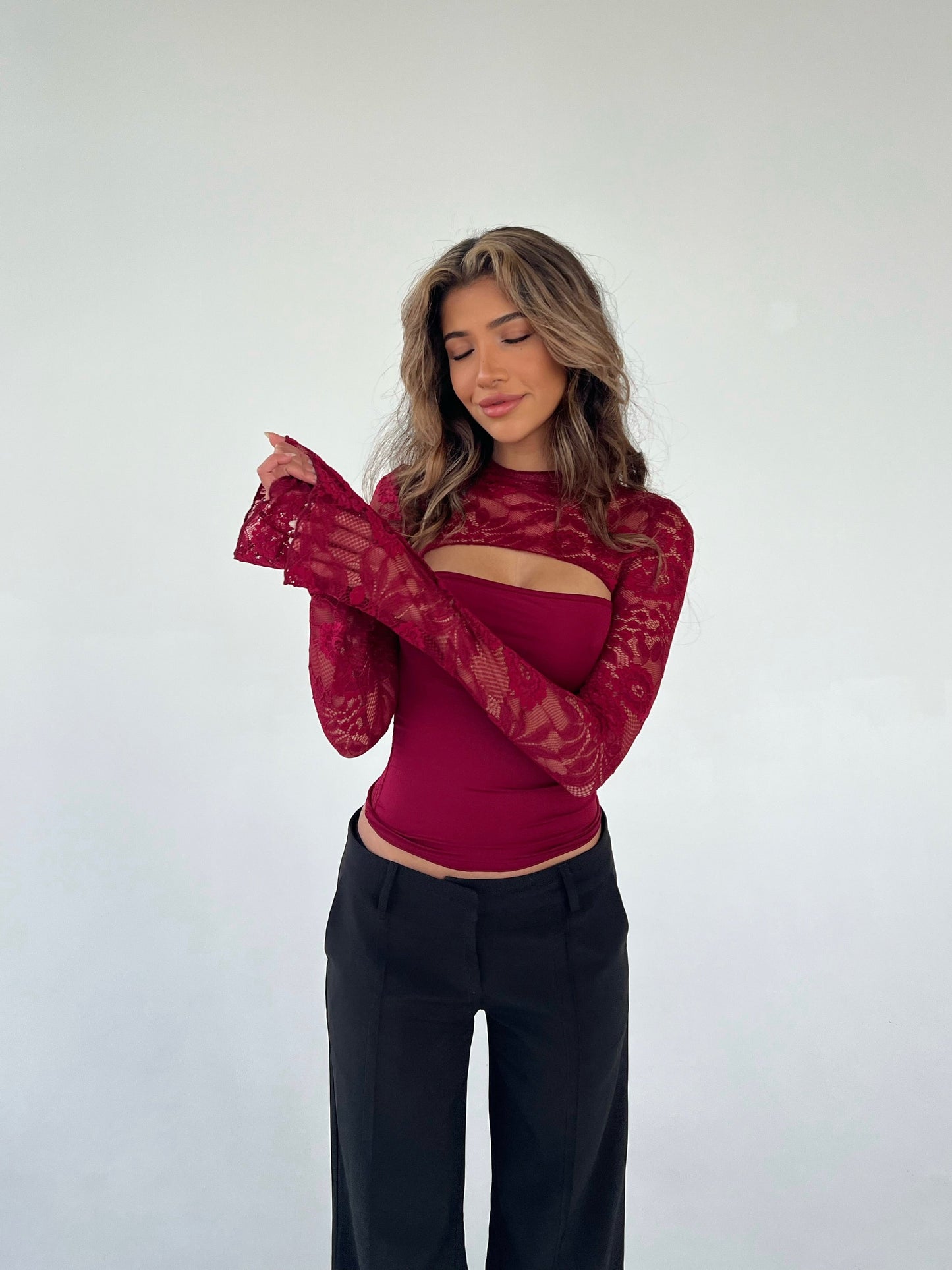 AVRA | Top Encaje Couture