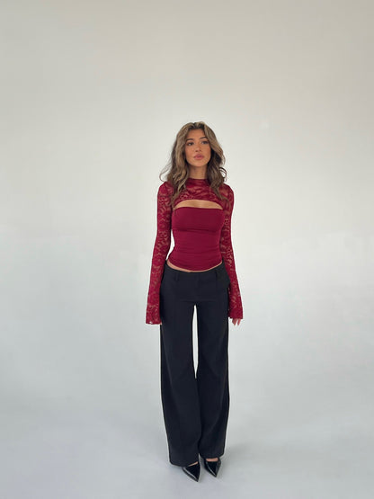 AVRA | Top Encaje Couture