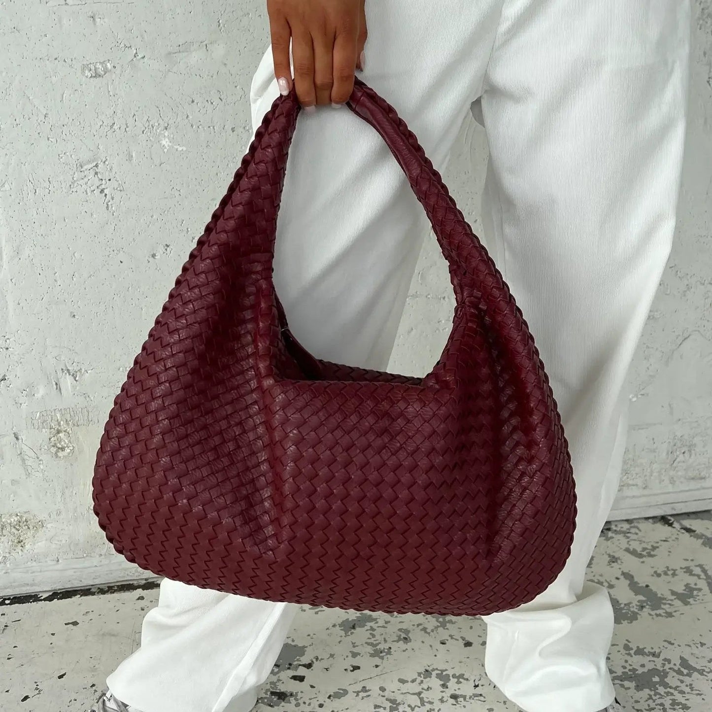 AVRA | Bolso Trenzado Maxi
