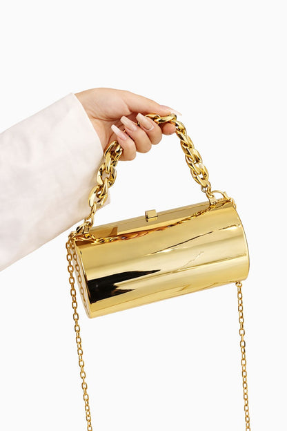 AVRA | Bolso Dorado Luxe