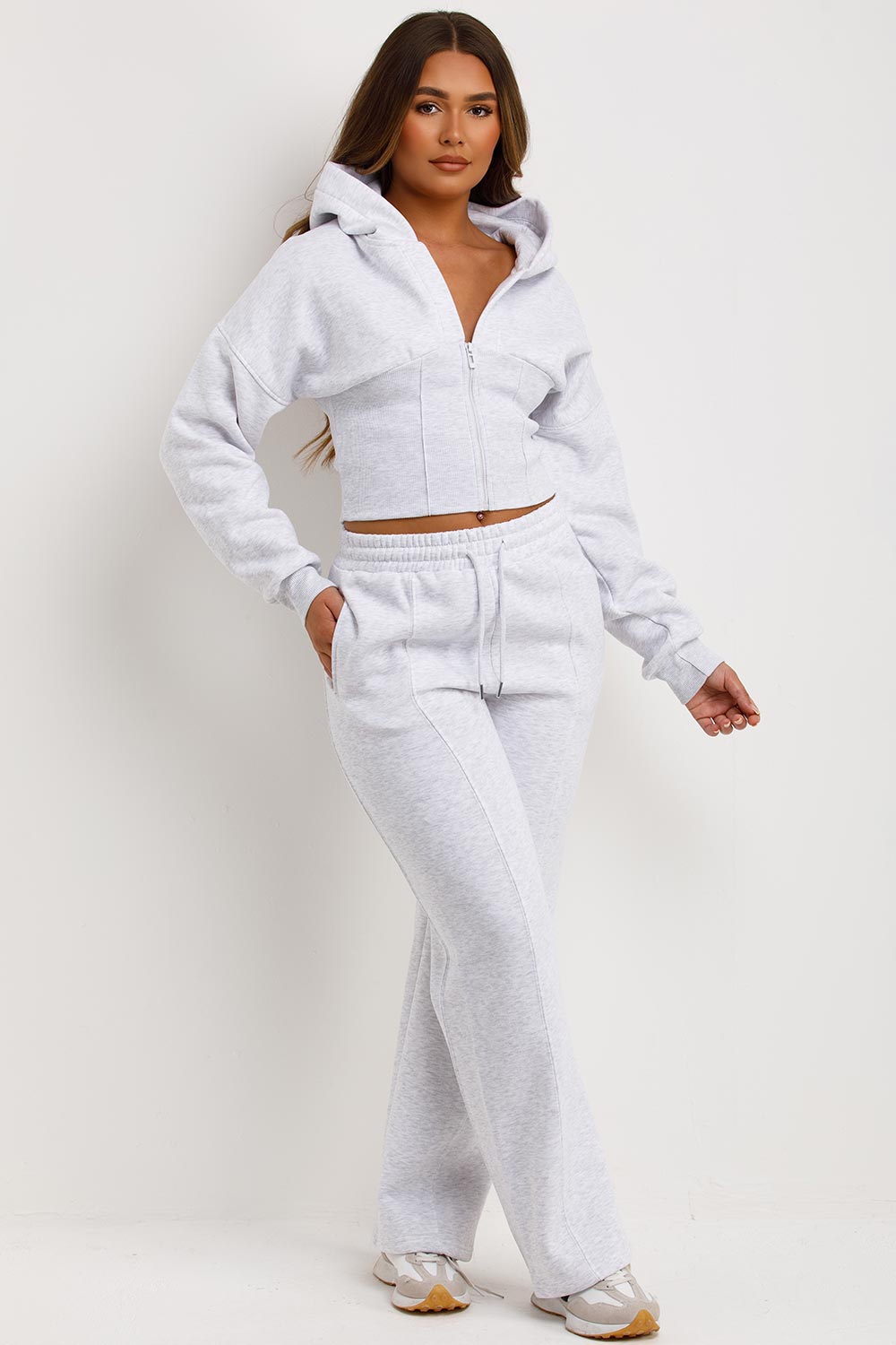 AVRA | Conjunto de Chándal con Sudadera con Capucha y Pantalones