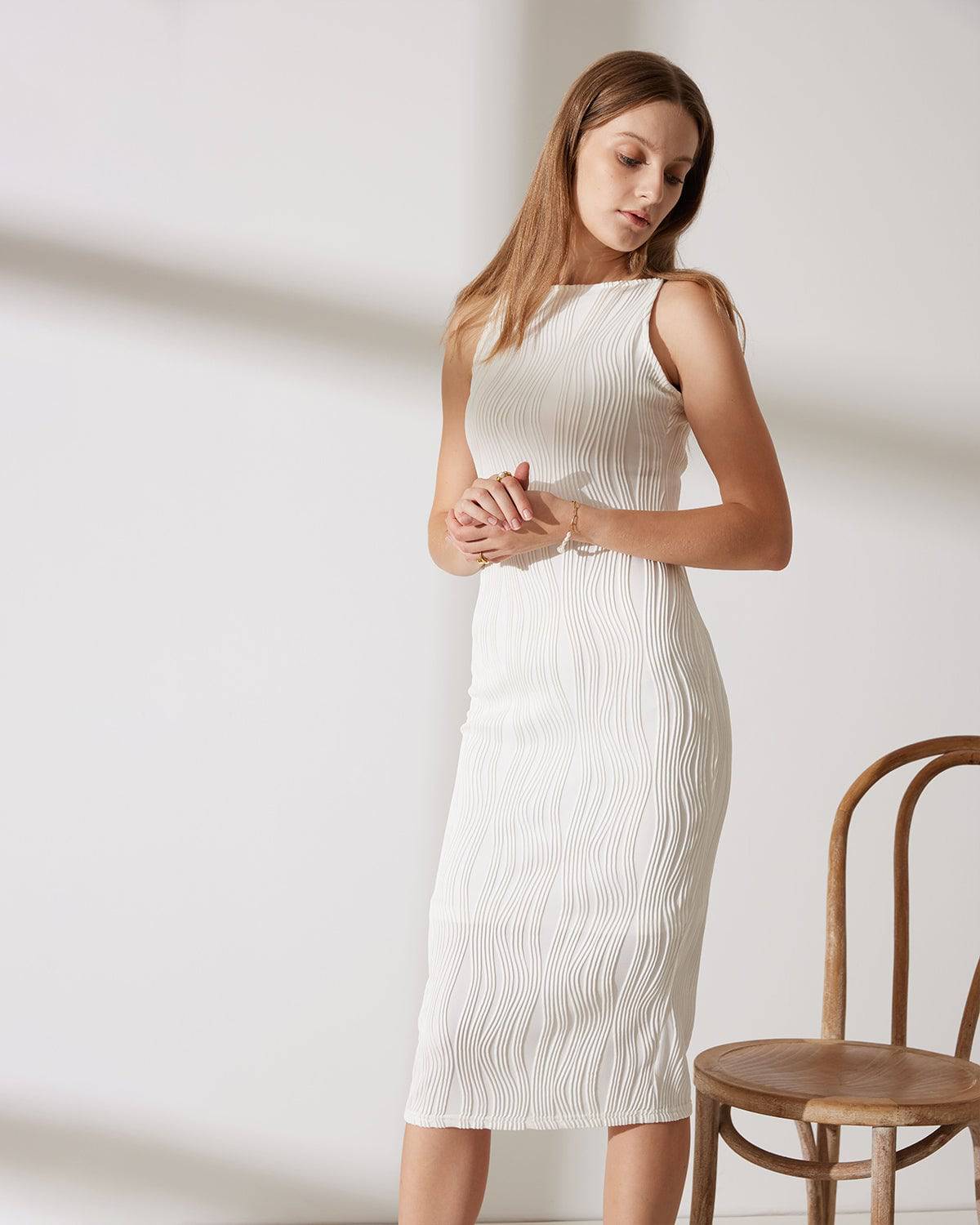 Vestido Ondas de Agua