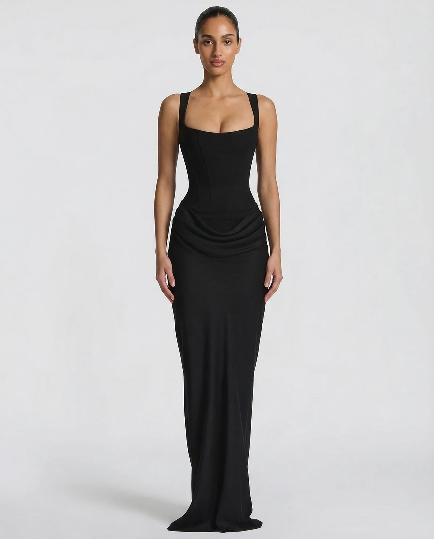 Vestido Reloj Arena con Corsé