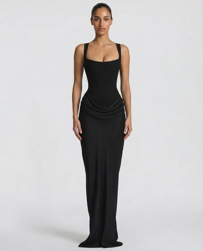 Vestido Reloj Arena con Corsé