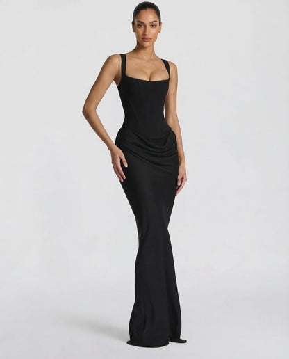 Vestido Reloj Arena con Corsé