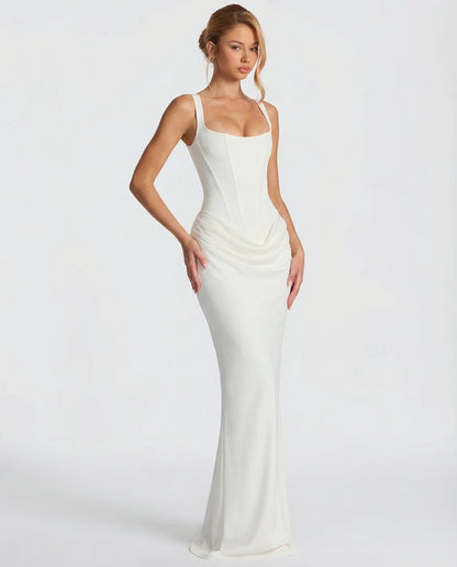 Vestido Reloj Arena con Corsé