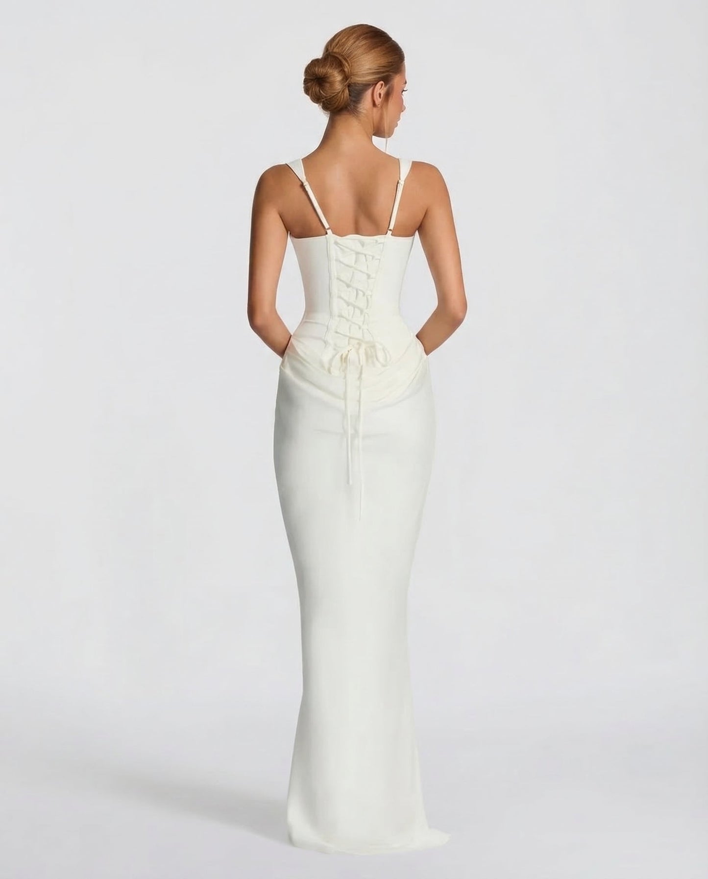 Vestido Reloj Arena con Corsé