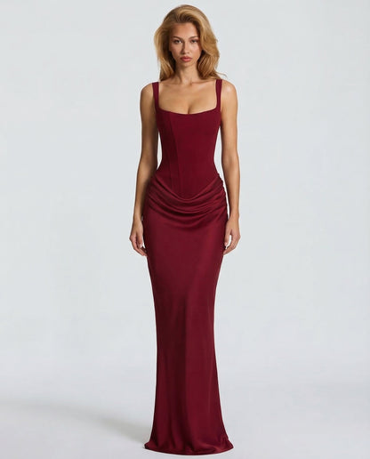 Vestido Reloj Arena con Corsé