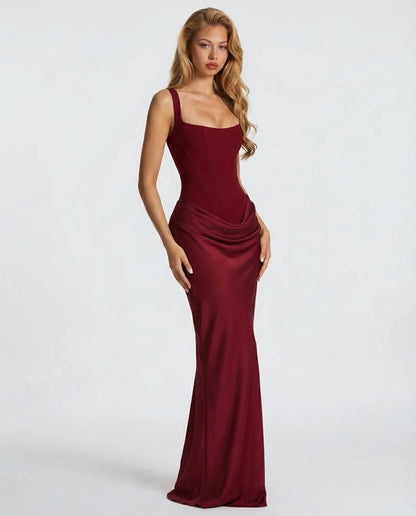 Vestido Reloj Arena con Corsé