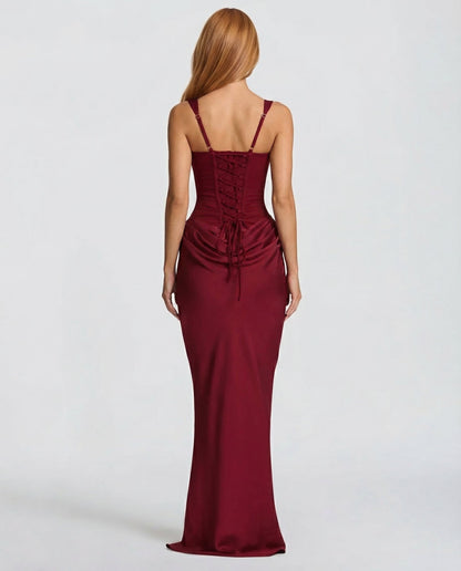 Vestido Reloj Arena con Corsé