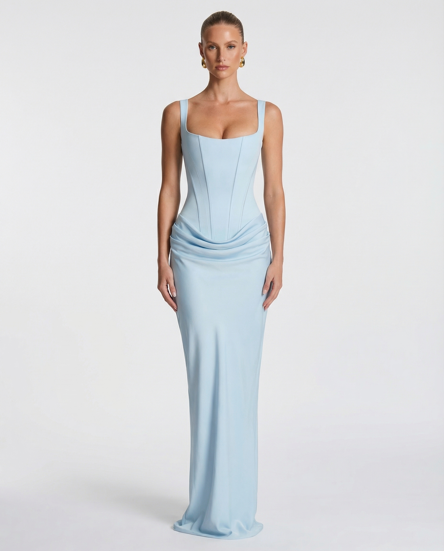 Vestido Reloj Arena con Corsé