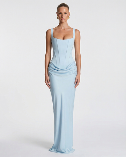 Vestido Reloj Arena con Corsé