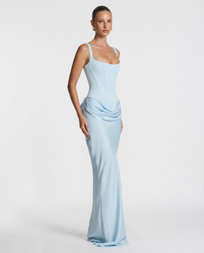 Vestido Reloj Arena con Corsé