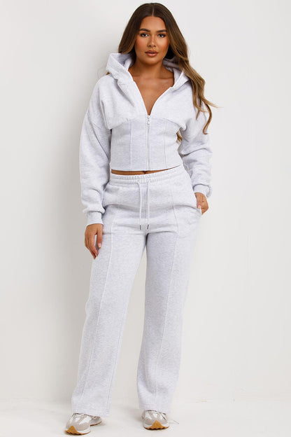 AVRA | Conjunto de Chándal con Sudadera con Capucha y Pantalones