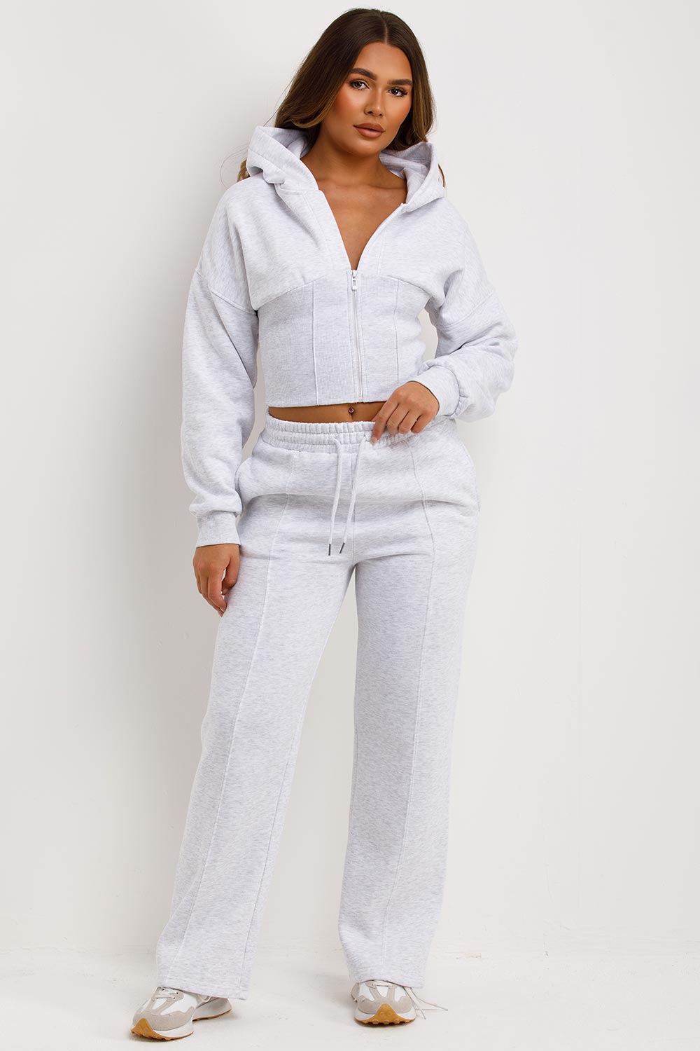 AVRA | Conjunto de Chándal con Sudadera con Capucha y Pantalones